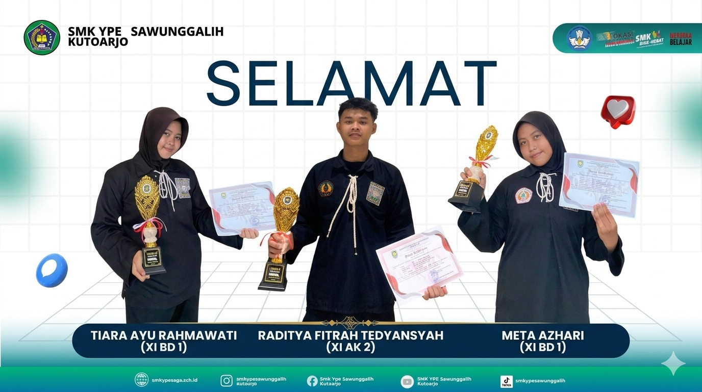 Hebat! Atlet Pencak Silat SMK YPE Sawunggalih Kutoarjo Borong Medali di POPDA Purworejo 2026